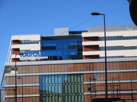Nya Karolinska Solna (NKS), Solna, skylt, oktober 2022.jpg