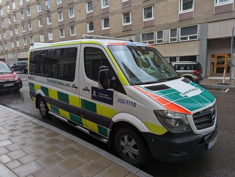 Transportambulans på Södermalm i Stockholm, 20220620 - bild 2.jpg