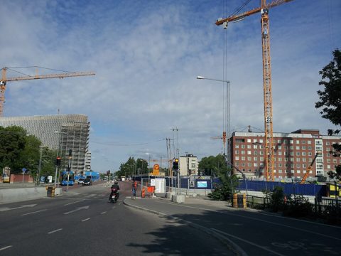 Nya Karolinska sjukhuset (hospital) Solnavägen, Stockholm, Sweden maj 2012 - panoramio.jpg
