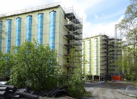 Gästforskarbostäder, Campus Solna, maj 2019.jpg