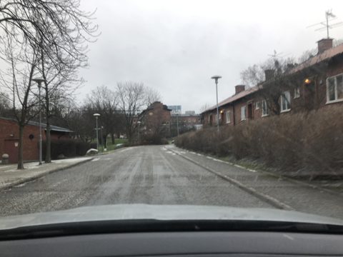 Near Berzelius väg · 2021-01-04