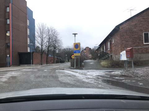Near Berzelius väg · 2021-01-04