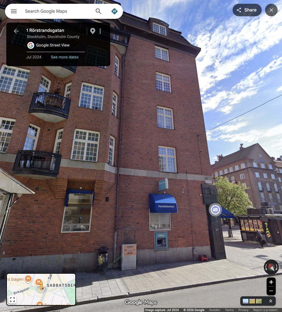 Near 1 Rörstrandsgatan