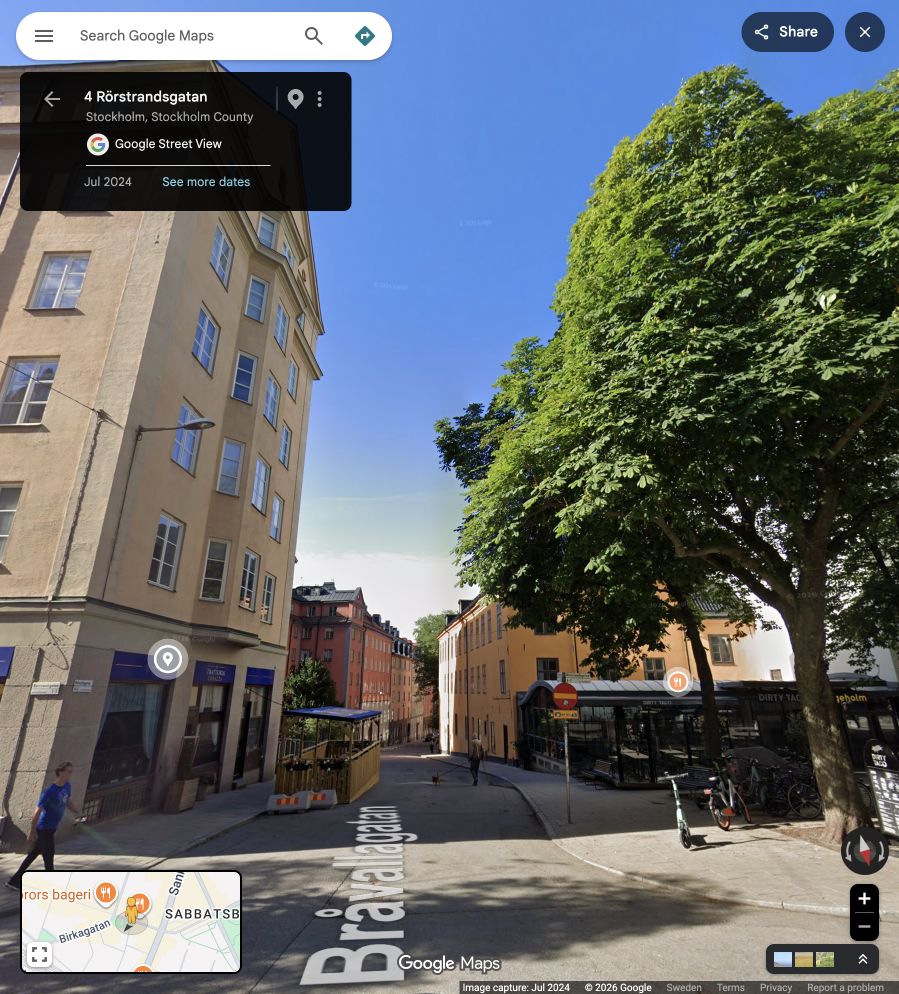 Near 4 Rörstrandsgatan