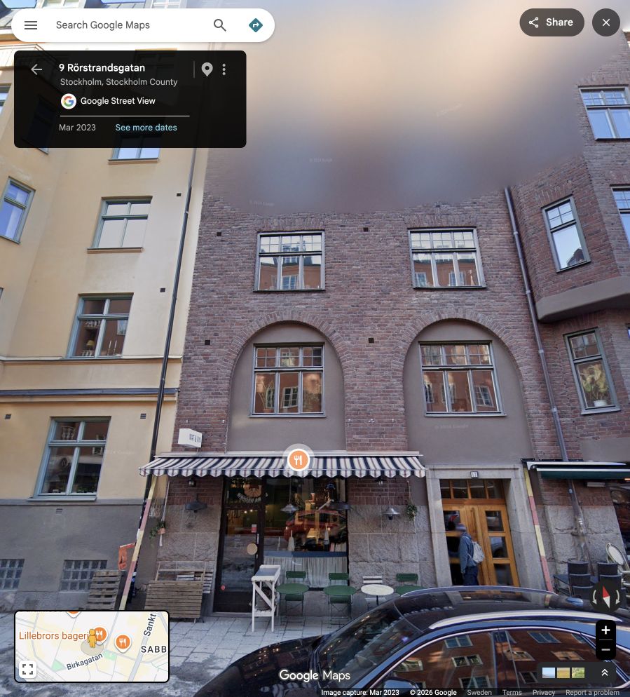 Near 9 Rörstrandsgatan