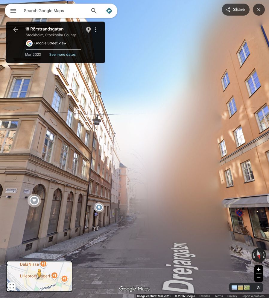Near 18 Rörstrandsgatan