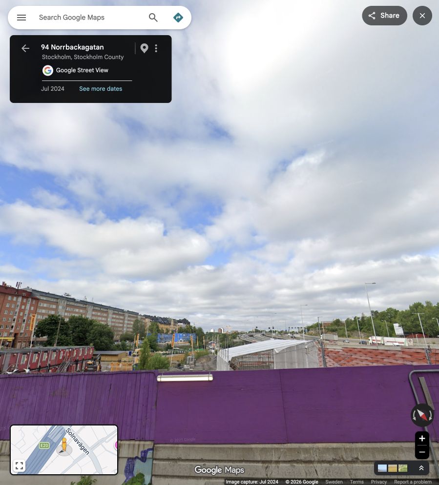 Near 94 Norrbackagatan