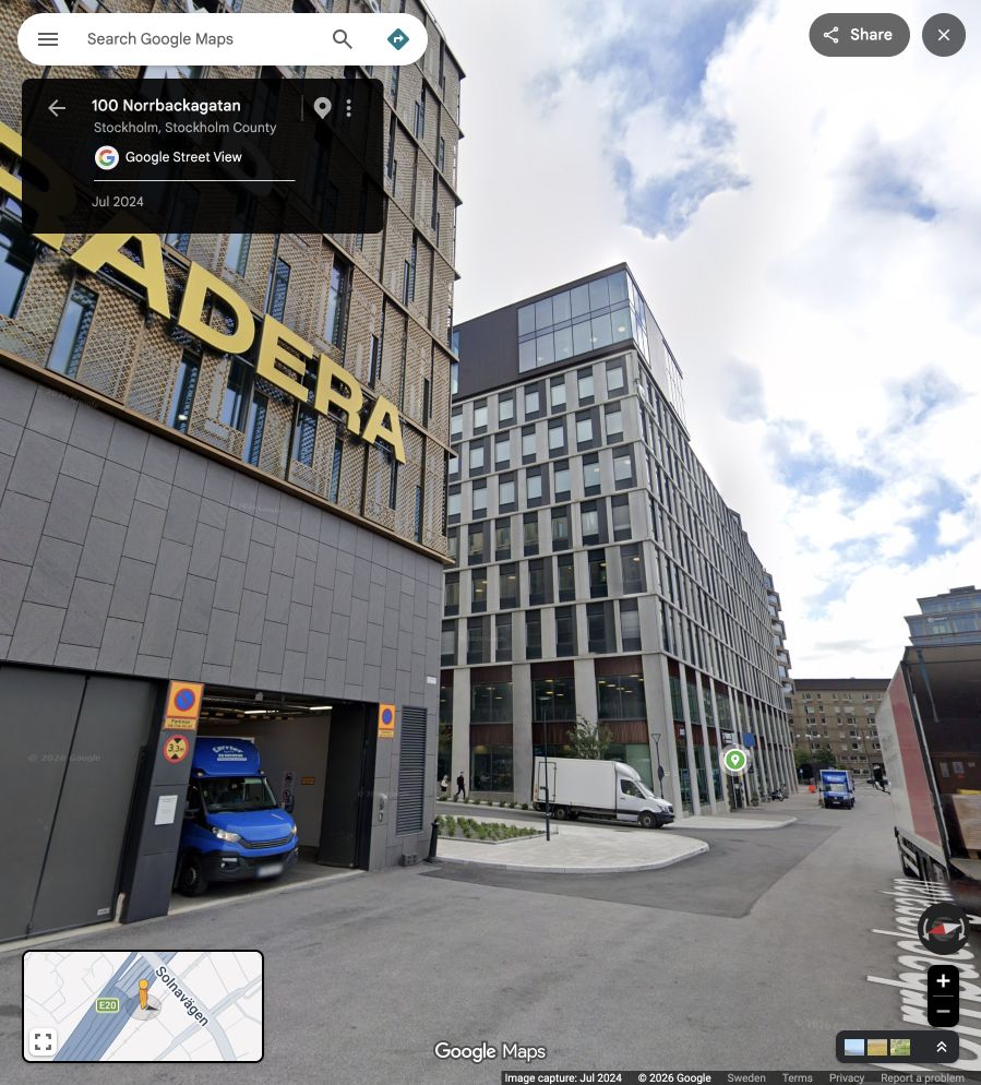 Near 100 Norrbackagatan